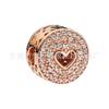 Panjia Cobre Branco Prata S925 Banhado a Ouro Rosa Série Cravejada de Diamantes Contas de Transferência Galáxia Contas Acessórios DIY Pulseira Pulseira