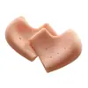 Cubierta protectora de silicona para talón de 60 g transfronteriza, absorción de impactos, transpirable, suave, para dolor de talón, cubierta anti-agrietamiento del pie, calcetines anti-agrietamiento