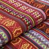 Fabricantes de fundas de sofá de tela étnica de algodón y lino de Yunnan Lijiang, manteles étnicos de lino y tela bohemia.
