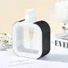 Botella de Presión Nueva con Incrustaciones de Diamantes, Champú, Gel de Ducha, Agua de Maquillaje Líquida, Botella Vacía, Botella Portátil de Viaje