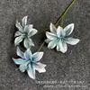 Tecido Impresso em 3D Pequenas Lírios Flores Artificiais para Casamento, Decoração de Fundo de Hotel, Arte Floral, Materiais Florais Quentes Vendidos Transfronteiriços