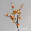 Novo Arranjo de Frutas Estilo Feijão Vermelho Estilo Chinês de Chão com Haste Longa para Hotéis, Vilas e Clubes, Flores Secas, Frutas Vermelhas, Frutas Vermelhas, Flores Artificiais
