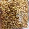 Acessórios de Gancho de Orelha Banhados a Ouro 14K, Brincos Simples Semi-Acabados, Materiais para Fazer Brincos e Pingentes de Orelha Artesanais DIY, Ganchos de Pérola