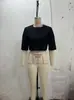 Venta al por mayor transfronteriza 2026 Nuevos productos Estilo europeo y americano Moderno Versátil Personalizado Estilo callejero Blazer corto para mujer 2907/085