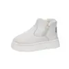 2026 Invierno Nuevo Comercio Exterior Más Terciopelo Engrosado Cálido Manga Zapatos de Algodón Venta al por Mayor Suela Gruesa Tallas Grandes Botas de Nieve Mujer
