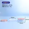 Fábrica de Origem Personalizada Caixa de Pó Solto com Tampa Dourada Pó Fixador para Maquiagem com Esponja Material de Embalagem para Maquiagem Caixa Vazia de Pó Solto