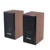 Altavoz para Computadora Zyama Zhengma Zm38 USB con Cable Pequeño de Audio para Computadora Escritorio Portátil Caja de Madera