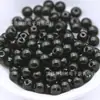 Cuentas redondas lisas de cristal de color sólido de 4-16 mm con agujeros, cuentas sueltas para manualidades, accesorios de joyería, fabricantes, venta al por mayor