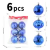 Bola Brillante de 6 cm, Bola con Forma Especial, Decoración de Bola Navideña, Decoración Colgante para Árbol de Navidad, Bola Pintada, Bola Cebolla, Transfronterizo
