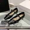 Sapatos Mary Jane Estilo Chanel para Mulheres, Modelo Novo, Bico Baixo, Cadarço, Elegante, 2026, Tira Única, Estilo Francês Retrô, Versátil para o Dia a Dia