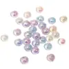 Cuentas Acrílicas 12mm Cuentas Redondas Luminosas Cuentas Sueltas Hecho a Mano Accesorios para Joyería DIY Pulsera de Cuentas Materiales DIY