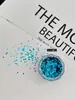 Decoraciones para Uñas con Purpurina, Diamantes Triturados Reflectantes Deslumbrantes Famosos en Internet, Azúcar, Corazón de Gama Alta, Mariposa, Estrella, Decoraciones de Copo de Nieve Navideño