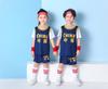 Traje de Ropa de Baloncesto Infantil del Equipo Chino Traje de Jersey Infantil para Niños y Niñas de Jardín de Infancia Ropa de Competición para Estudiantes Estampado