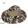 Chapéu de Cowboy Ocidental de Verão Novo Aba Larga Quebra-Sol Trabalho Ao Ar Livre Chapéu de Pescador Moda Chapéu Camuflado