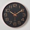 Reloj de pared de plástico silencioso, creativo, de moda, para sala de estar, estéreo, digital, reloj de pared, venta al por mayor, 12 pulgadas, 30 cm