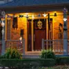Decoración de Calabaza de Madera de Halloween Transfronteriza Campana de Viento Colgante de Festival de Fantasmas de Madera para Niños Colgante de Fiesta