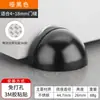 Acero inoxidable anti-colisión puerta táctil sin perforaciones succión de puerta silencioso tapón de puerta de baño magnético Tortuga Superior succión al piso invisible Gris