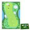 Juego de golf informal Juego de golf informal Tapete de bateo de golf Tapete de juego