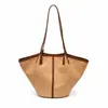 Bolsa Tote Simples de Ombro 2026 Nova Moda de Verão Bolsa de Mão de Grande Capacidade Bolsa Tote Casual Confortável