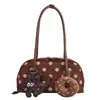 Envío transfronterizo de bolsos de lunares estilo coreano, bolsos de mano para el trabajo para mujer, bolsos pequeños exquisitos, bolsos cruzados, bolsos de hombro pequeños de nicho con diseño único