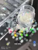 Accesorios de Arte de Uñas con Lentejuelas de Copo de Nieve Navideño Ultradelgados Celebridad de Internet Deslumbrante Lujo Ligero Plata Arena Fina Pegatinas para Uñas Decoración Venta al por Mayor