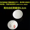 1 pieza se vende individualmente gaiwan de porcelana blanca alta pintado a mano para preparar té tapa roja tetera de porcelana azul y blanca juego de té gongfu de porcelana blanca accesorios