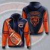2021 transfronterizo Amazon nuevo chaleco con capucha para hombre con impresión digital 3D NFL para primavera y otoño ropa casual para hombre