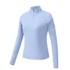 Sudadera de secado rápido para mujer 26, nuevo modelo primavera/otoño para el uso diario, absorbe la humedad, tacto fresco, cuello alto, ligera, versátil, top de manga T