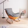 Mecedora de estilo nórdico, sofá perezoso, sala de estar, balcón, individual, informal, reclinable, famoso en Internet, dormitorio, apartamento pequeño, silla para el almuerzo.