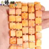 Várias opções disponíveis: Pedra de Jade Quadrada Ranhurada Contas Soltas de 10mm, Aproximadamente 16-17 Peças, Acessórios para Joias DIY, Atacado de Fábrica