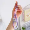 11 Colores Cuerda Doble Tejida de Nylon Cuerda para Llavero de Hombres y Mujeres Cuerda para Teléfono Móvil de Pareja de Montañismo Adornos Colgantes para Bolsa de Cuerda de Barril