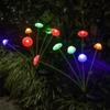 Luces Solares Transfronterizas para Decoración de Patio, Espigas de Trigo, Lirios Araña, Girasoles, Rosas, Aceite