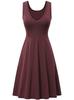 2023 Verano y otoño deseo Amazon ropa popular para mujer Europeo y americano más vendido vestido de bolsillo de color sólido vestido chaleco con cuello en V