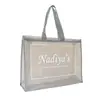 Bolsas de Malla de Nylon Personalizadas, Bolsas de Compras para Almacenamiento de Ropa, Bolsas Tote para Empaque de Regalos, Se Pueden Imprimir con Logo, Entrega Urgente