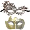Máscara de Carnaval Veneziana Meio Rosto Baile de Máscaras Festa Mascarada Casal Homens e Mulheres High-End Transfronteiriço Amazon
