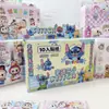Paquete de Pegatinas Serie 10 Labubu Cuaderno Guka Pegatinas Decorativas Multifuncionales Pegatinas Transparentes de Mascotas de Dibujos Animados