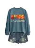 El otoño es mi color favorito sudadera versátil holgada para mujer comercio exterior transfronterizo Amazon al por mayor