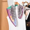 Pañuelos de Seda Refrescantes de Primavera y Verano, Pañuelos Finos y Versátiles para el Cuello, Pañuelos Suaves para Combinar con Vestidos y Camisas