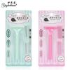 Yi Zhilian 1+2 cuchilla manual indolora para partes privadas axilas Afeitadora Afeitadora maquinilla de afeitar maquinilla de afeitar herramienta de belleza