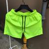 Xingshang 2021 Verano Juvenil Nueva Moda Pantalones de Baldosas Sueltos de Color Caramelo para Hombre Pantalones de Playa Diez Colores