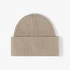 Gorro de Punto Grueso Cálido sin Ala para Otoño e Invierno para Hombres y Mujeres, Adecuado para Ropa Casual al Aire Libre, Gorro de Punto Versátil para Viajar