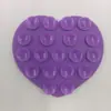 Nueva Ventosa de Silicona de Doble Cara en Forma de Corazón Pegatina de Ventosa de Silicona en Forma de Corazón de 19 Piezas Soporte Multifuncional para Teléfono Móvil Soporte