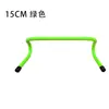Vallas de agilidad para entrenamiento de fútbol con espaciado de 15/23/30/40/50/60 cm, vallas con barra transversal, barras de agilidad, vallas extensibles