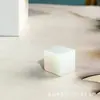 Processamento de Produtos Personalizados Pedra Semi-Preciosa de Cristal Cubo Quadrado 14*14 Pedra Olho de Tigre Pedra Difusora Geométrica