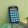 Calculadora Transfronteriza con Doble Fuente de Alimentación, Color Degradado, Alto Atractivo Estético, Calculadora Estilo Diosa, Calculadora de 12 Dígitos para Estudiantes Universitarios