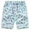 Pantalones Cortos de Algodón Puro Talla Grande para Hombre para Usar Afuera, Casual Holgado de Algodón Puro para Casa, Pantalones Cortos de Playa de Cinco Puntos, Pantalones de Verano para Casa