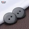 Láser de Tinte Personalizado Dos Ojos Resina Botón de Pan Ropa de Punto Camisa Botón Redondo Ropa para Niños Botón Versátil