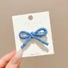 Lindo Pinza para el Pelo Lateral de la Frente Pequeña Estilo Chanel Estampado de Leopardo Pinza de Pelo de Felpa Pinza para Flequillo Oso Pequeño Retro Pinza BB Accesorios para el Cabello