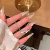 Estilo Ins Coreano Luxo Leve Pérola Aço Titânio Colar Feminino Versátil Design de Alto Padrão Corrente para Clavícula Joia Atacado