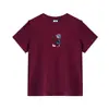 Camiseta Feminina de Manga Curta para Meia-Idade, Novo Estilo Verão 2026, Moda Popular de Verão Feminina Plus Size, Gola Redonda, Ombro Normal, Tendência